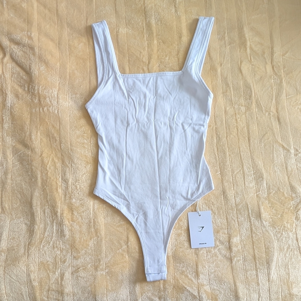 Pick 2 For $20 - Gymshark White Bodysuit - S